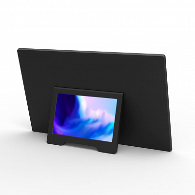 Электронная табличка 12.6" для настольного монитора черная Prestel XEN-126DSB