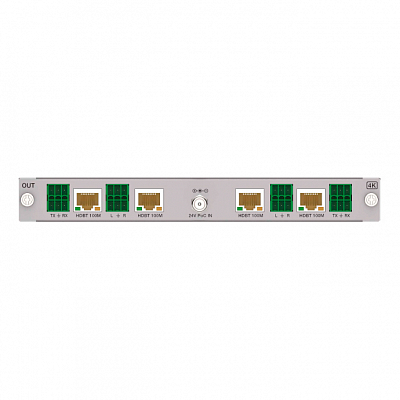4-канальная плата выходов HDBASET 100M 4K, Prestel OC-4K4HBT100