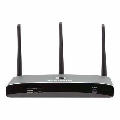 Беспроводная система для конференций, Dual LAN, подключение камеры, микрофона и спикерфона по USB, выход HDMI 4K, Prestel BYOM-10HC