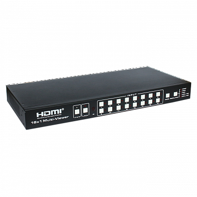 Бесподрывный коммутатор HDMI 16x1 Prestel SW-H161MVS