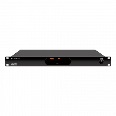 Усилитель мощности, 1x240 Вт, 4-16 Ом, 100 В, DSP, AES67, Prestel CPA-1240TA