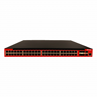 Управляемый 48-портовый сетевой коммутатор PoE L3 900 Вт, Prestel NS3-48C1-900P-6F10: купить в Москве