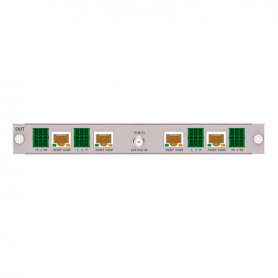 4-канальная плата выходов HDBASET 100M 1080P, Prestel OC-HD4HBT100