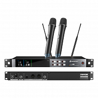 Приемник 2-х канальный, true diversity, независимые выходы XLR3, Relacart EZ.Mi2: купить в Москве