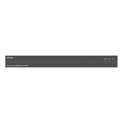 Конвертер Dante и аналоговое аудио, 8x8 каналов, Prestel ADPX-88XLR