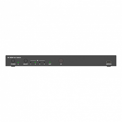 Коммутатор 4x1 HDMI 2.1, HDCP 2.3, Lideo SW41CA-8K