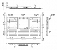 ЖК-дисплей для видеостен 55", FullHD, 500 кд/м2, шов 3.5 мм, Uniview MW-A55-B1-C: купить в Москве