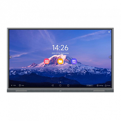 Интерактивная панель 75", 4K UDH, 350 кд/м2, DLED, Uniview MW3575-U-E