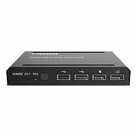 Переключатель KVM, HDMI 2.0b 2x1, USB-C DisplayPort Alternate Mode, USB 2.0, Prestel KVM-4K21HC: купить в Москве