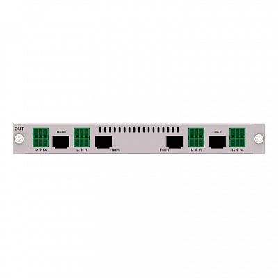 4-канальная плата выходов FIBER 1080P, Prestel OC-HD4FIBER