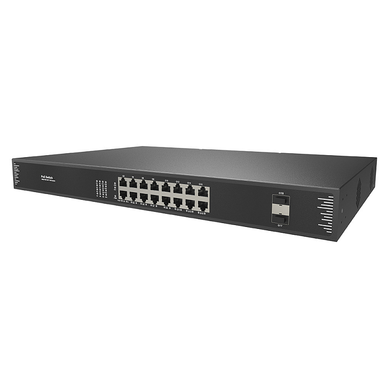 PoE-коммутатор Prestel NS1-16C1-1200PP-2F1: купить в Москве