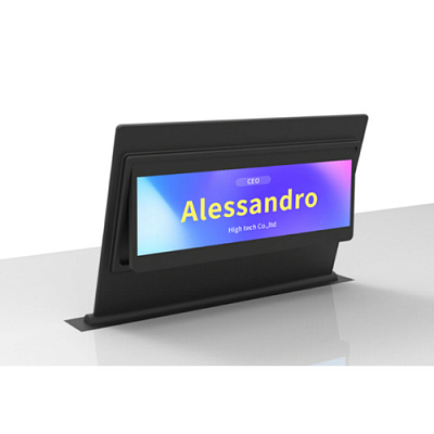 Электронная табличка 12.6" для выдвижного монитора черная Prestel XEN-126LSB
