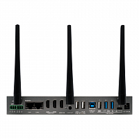 Беспроводная система 4K для конференций, Dual LAN, подключение камеры, микрофона и спикерфона по USB, вход HDMI 4K, Prestel BYOM-2: купить в Москве