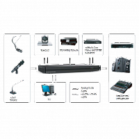 Цифровой процессор звукообработки Prestel DAP-1616D: купить в Москве