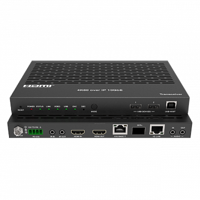 Приемопередатчик с поддержкой SDVoE Prestel IPN-4KSDVOE