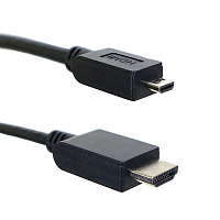 Видеокабель HDMI-A к Micro-HDMI (2.1 м): купить в Москве