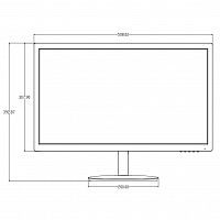 Монитор 21.5", FullHD Uniview MW3222-V: купить в Москве