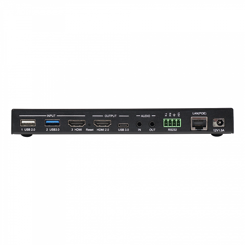 Коммутатор HDMI 1.4, USB 3.0, USB 2.0 в HDMI 2.0, USB Type-C, с мультивьюером, управление по RS-232, Prestel SW-31MU: купить в Москве