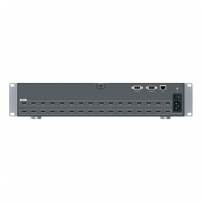 Контроллер видеостены, видеовходы HDMI, 16x16, оверлей, Prestel VWC-L2H1616: купить в Москве