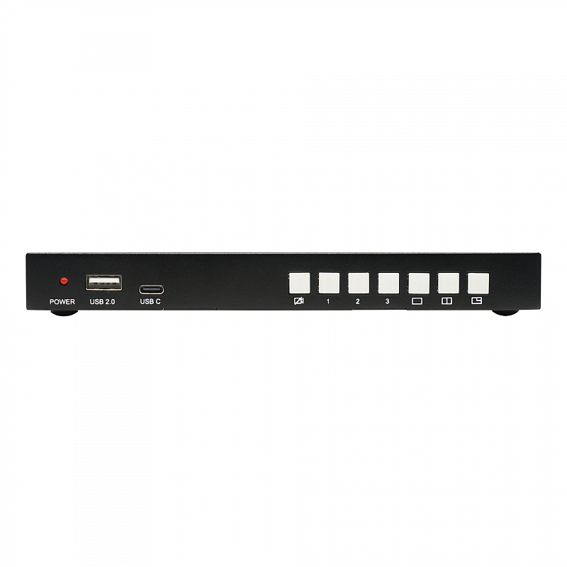 Коммутатор HDMI 1.4, USB 3.0, USB 2.0 в HDMI 2.0, USB Type-C, с мультивьюером, управление по RS-232, Prestel SW-31MU: купить в Москве