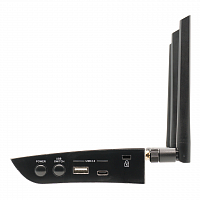Беспроводная система 4K для конференций, Dual LAN, подключение камеры, микрофона и спикерфона по USB, вход HDMI 4K, Prestel BYOM-2: купить в Москве