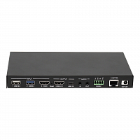Коммутатор HDMI 1.4, USB 3.0, USB 2.0 в HDMI 2.0, USB Type-C, с мультивьюером, управление по RS-232, Prestel SW-31MU: купить в Москве