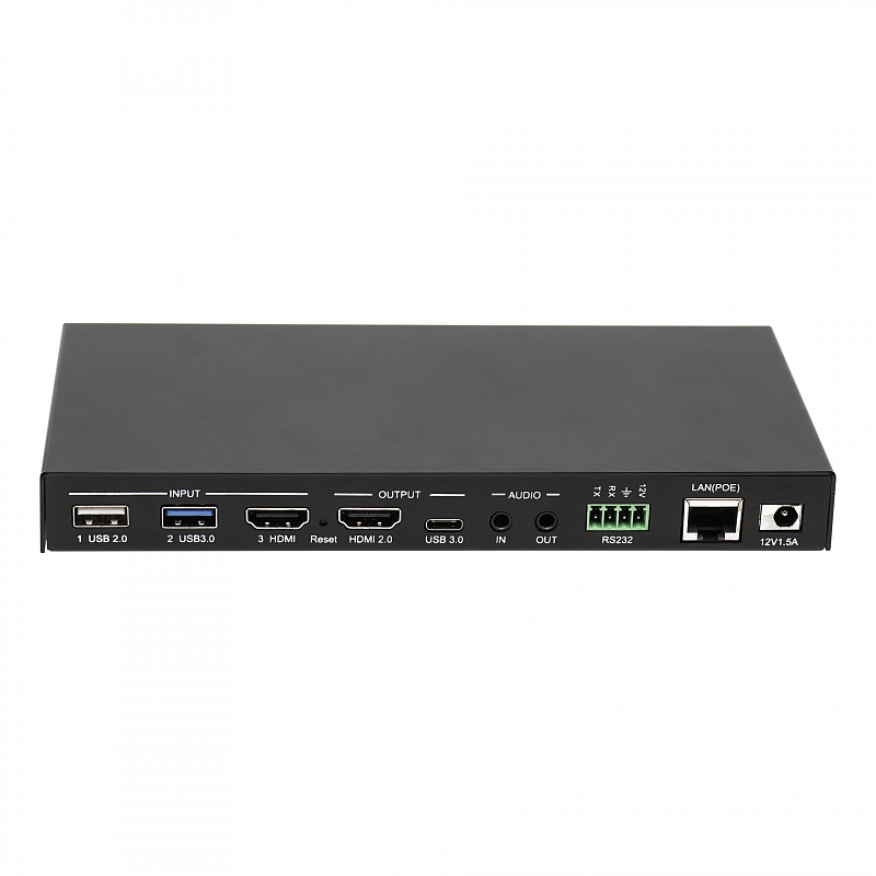 Коммутатор HDMI 1.4, USB 3.0, USB 2.0 в HDMI 2.0, USB Type-C, с мультивьюером, управление по RS-232, Prestel SW-31MU: купить в Москве