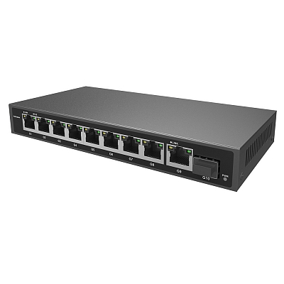 PoE-коммутатор Prestel NS1-8C1-250P-1C1-1F1
