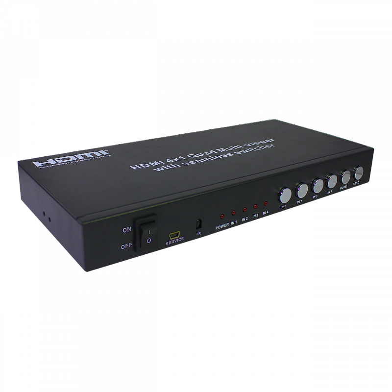 Коммутатор HDMI 4:1 с масштабированием Prestel SW-H41MVS: купить в Москве