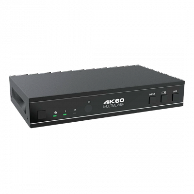Бесподрывный коммутатор HDMI 2.0b 2x1 с мультивьюером и деэмбеддером Prestel SW-4K21MVS