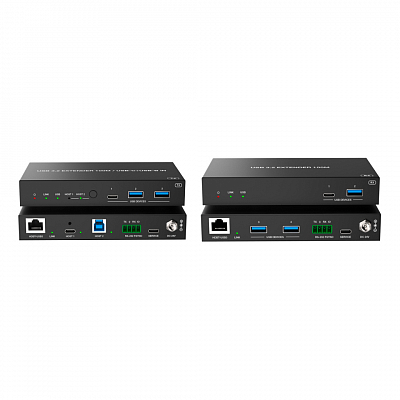 Комплект передачи USB 3.2 по витой паре, до 100м, с двумя входами USB-C/USB-B Prestel ETP-XUSB3BC