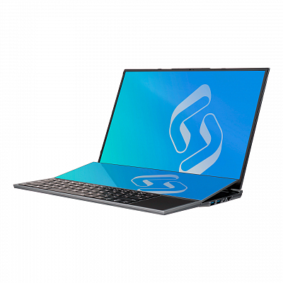 Ноутбук Lideo NTB-1 (32/512 ГБ), 16" IPS FHD + 14" IPS сенсорный дополнительный экран