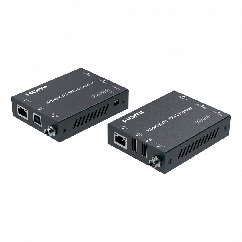Комплект передачи HDMI 4K и USB по витой паре, до 70м, Prestel ETP-4K-KVM: купить в Москве