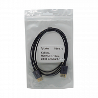 Кабель тонкий, HDMI 2.1, 1.5 м, Lideo CHDS21-015: купить в Москве