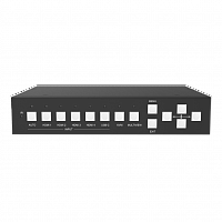Бесподрывный коммутатор 4x HDMI 2.0 и USB-C в 2 HDMI 2.0 с USB 2.0 KVM и деэмбеддером Prestel SWU-4K42MVS: купить в Москве