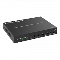 Набор из презентационного коммутатора 5x1 4K60 и приемника HDBaseT 3.0, Prestel SWHC-PU4K51MVS: купить в Москве