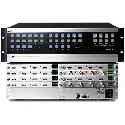 Шасси матричного коммутатора AVCiT HD1616-SET