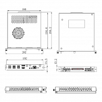 Встраиваемый модуль OPS  i7-9700, 3.0GHz, 8GB DDR4, Uniview HB-7099-S1: купить в Москве