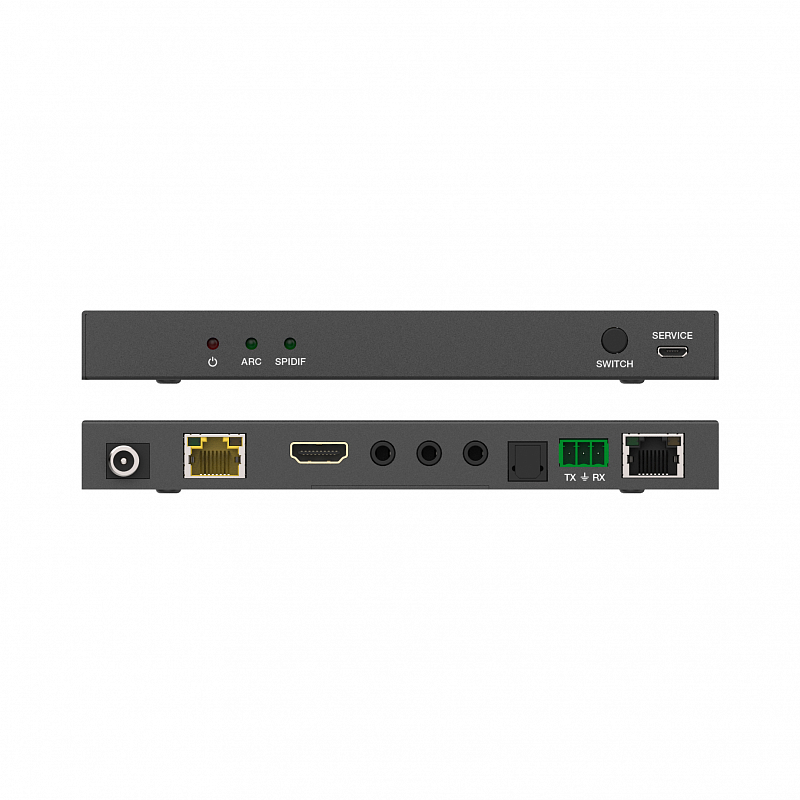 Передатчик и приемник сигнала HDMI по HDBaseT Prestel EHD-4K100L: купить в Москве
