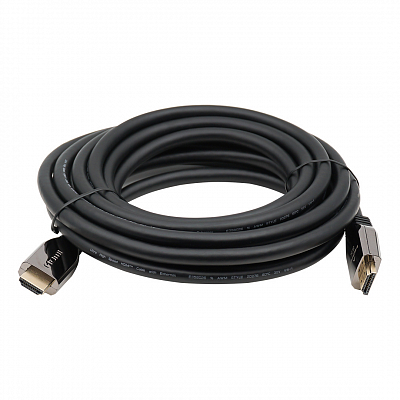 Кабель HDMI 2.1, 5 м, позолоченные коннекторы, Lideo CHDP21-050