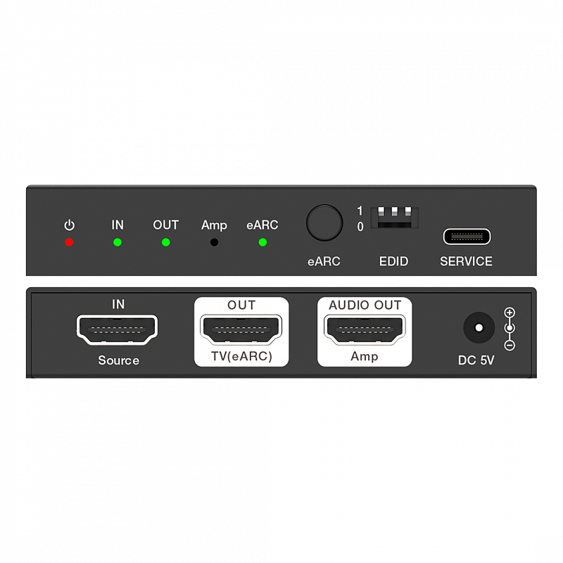 Сплиттер 1x2 HDMI 2.1, HDCP 2.3, Lideo SP12PA2-8K: купить в Москве