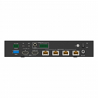 Набор из (1) сплиттера HDMI 2.0 1:4 HDBaseT и (4) приемников, Prestel SP-H2-14T150: купить в Москве