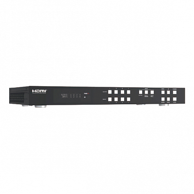 Бесподрывный матричный коммутатор HDMI 4x4 с многооконным режимом Prestel FMS-44H2AM