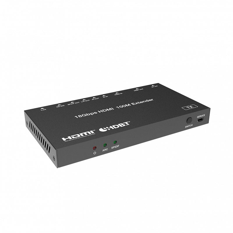Передатчик и приемник сигнала HDMI по HDBaseT Prestel EHD-4K100L: купить в Москве