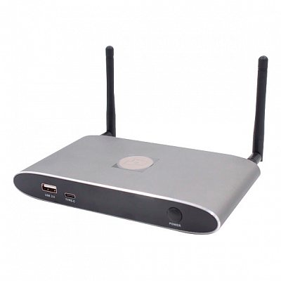 Беспроводная презентационная система, Dual LAN, USB 2.0, USB 3.0, Type-C, выход HDMI 4K, Prestel BYOD-14HC