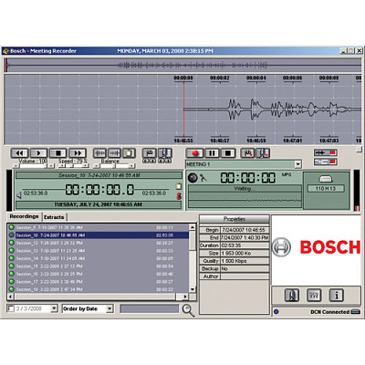 ПО синоптического управления Bosch DCN-SWSMV