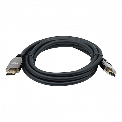 Кабель HDMI 2.1, 2 м, позолоченные коннекторы, Lideo CHDP21-020