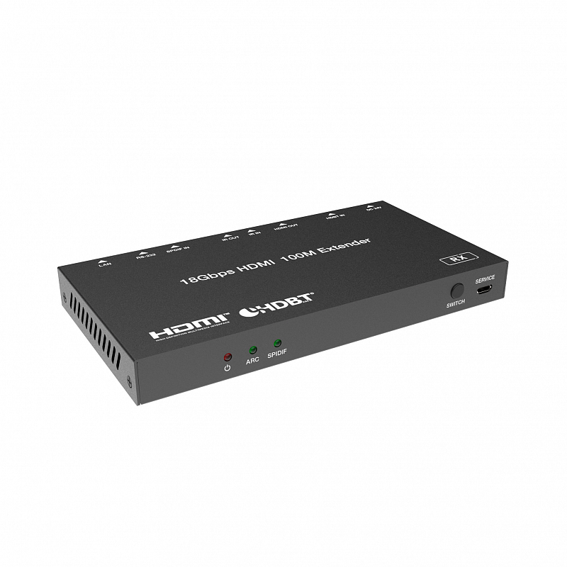 Передатчик и приемник сигнала HDMI по HDBaseT Prestel EHD-4K100L: купить в Москве