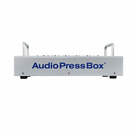 Профессиональный портативный активный блок AudioPressBox с 1 каналом входа DANTE и 12 выходами LINE/Mic, питание через PoE, APB-112 SB-D: купить в Москве
