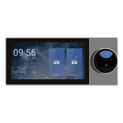 Программируемая настенная сенсорная панель управления 6" с контроллером и ручкой Prestel WTCP-6PR